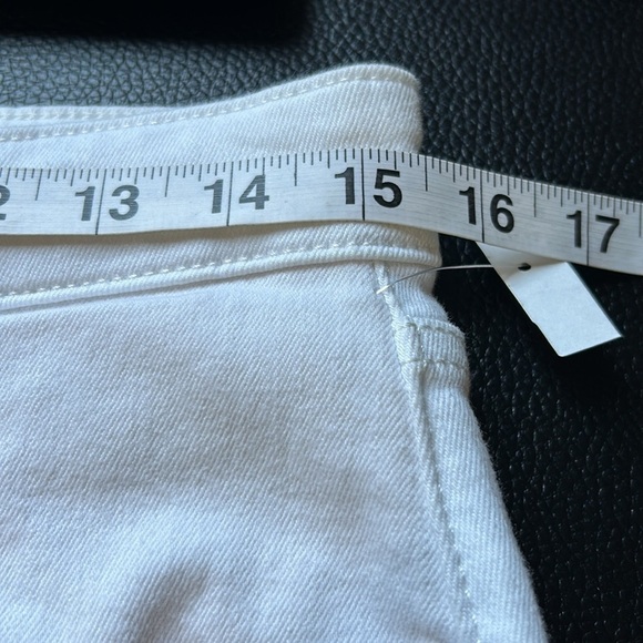 RAG and BONE Casey Flare High Rise Ankle Flare Jean Optic White Sz 30 NEW - Picture 14 of 15